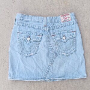 True Religion mini skirt